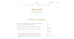 Desktop Screenshot of laze.net